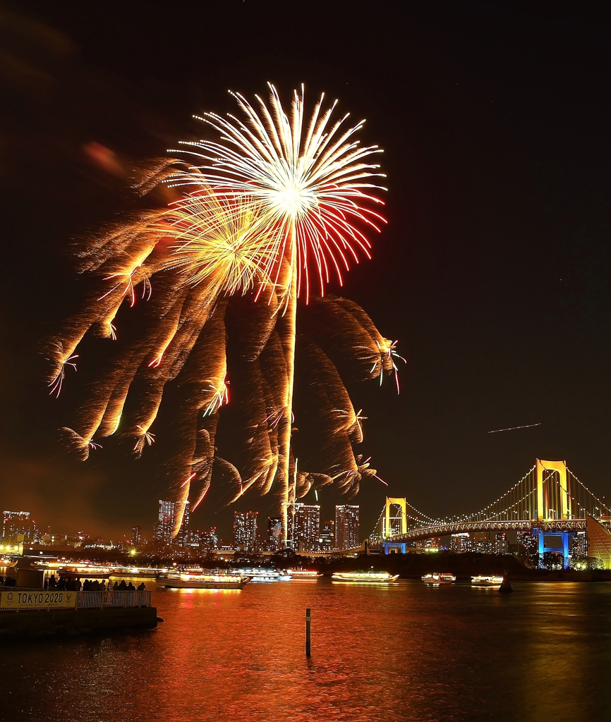 冬の花火 (^O^)／