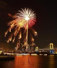 冬の花火 (^O^)／