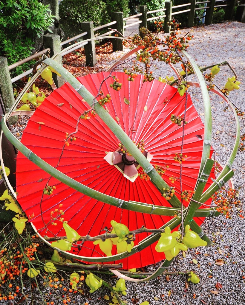 「和傘紅葉in川越喜多院」