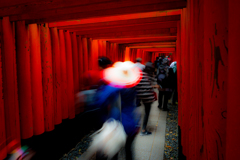 GWの千本鳥居