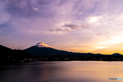 富士の夕暮