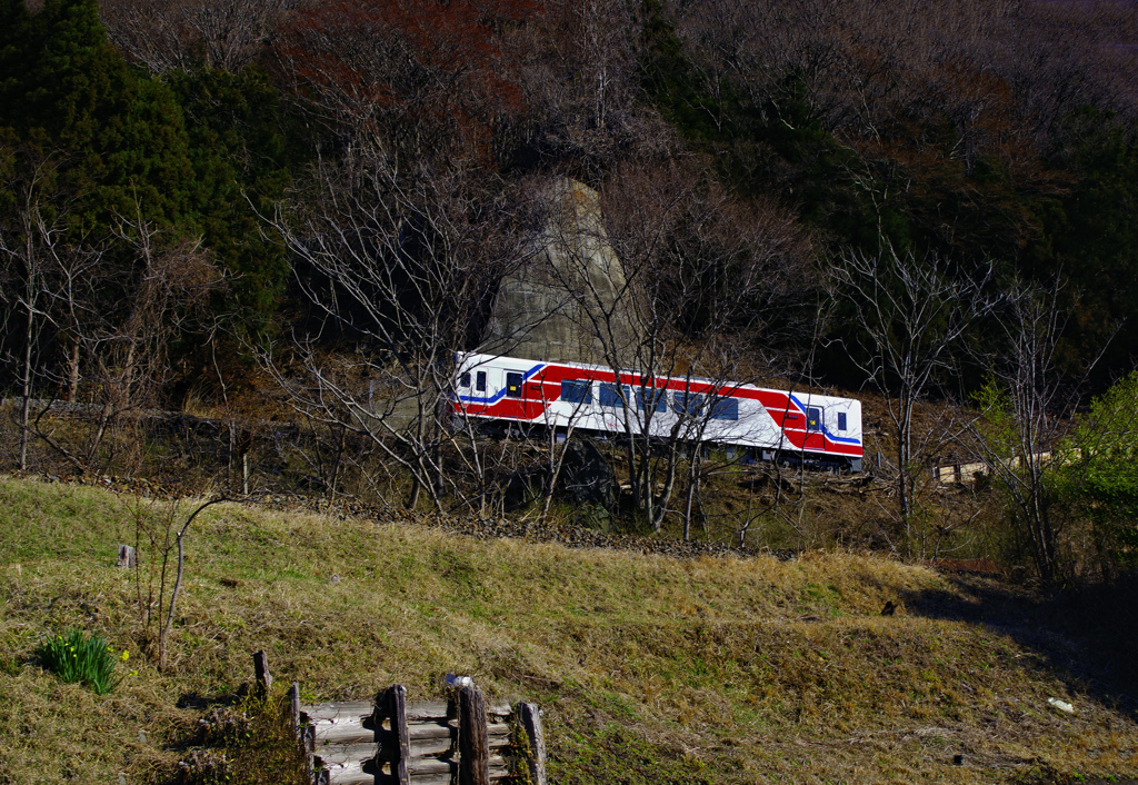 旧山田線を登る