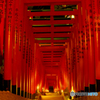 赤坂山王神社の千本鳥居