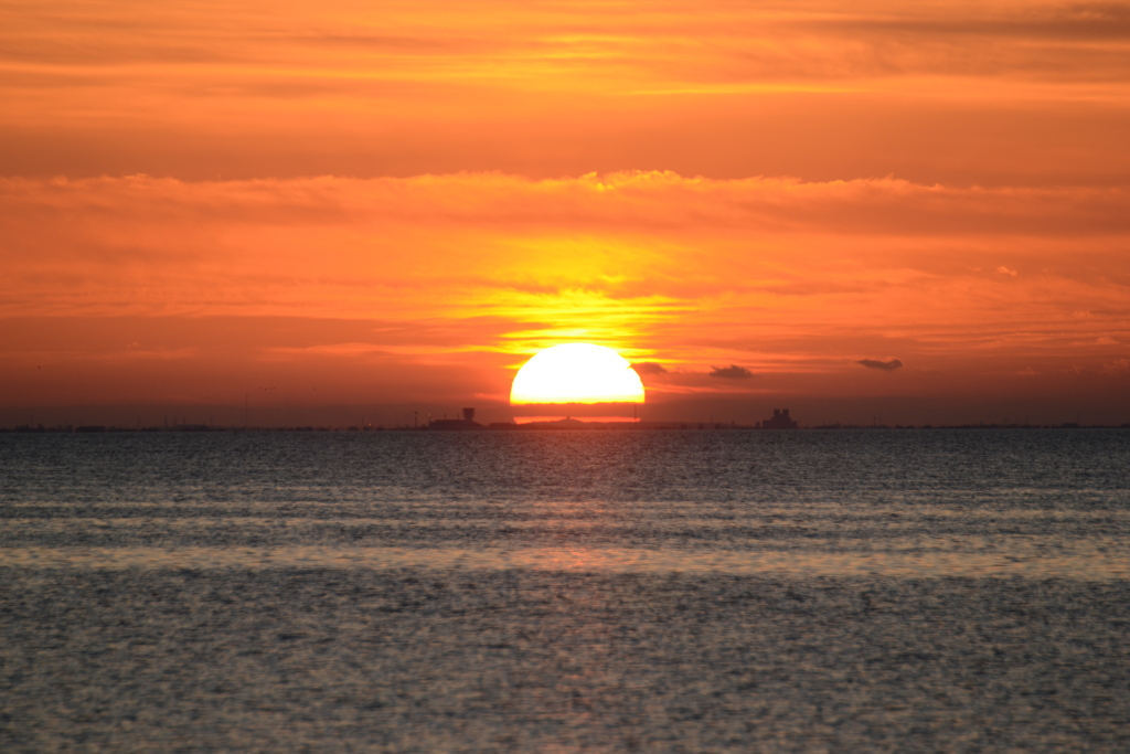 宍道湖の夕日3