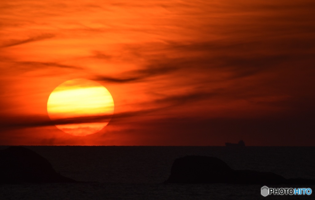 踊る夕日