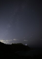 天の川にミニアストロ彗星