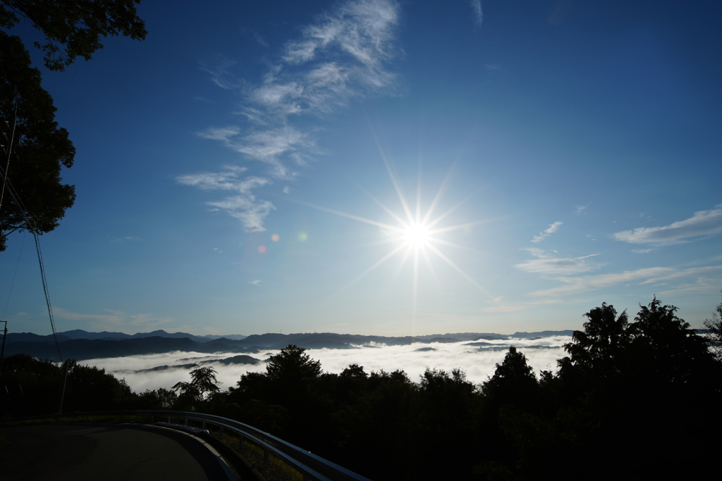 雲海の輝き