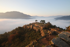 少し前の竹田城