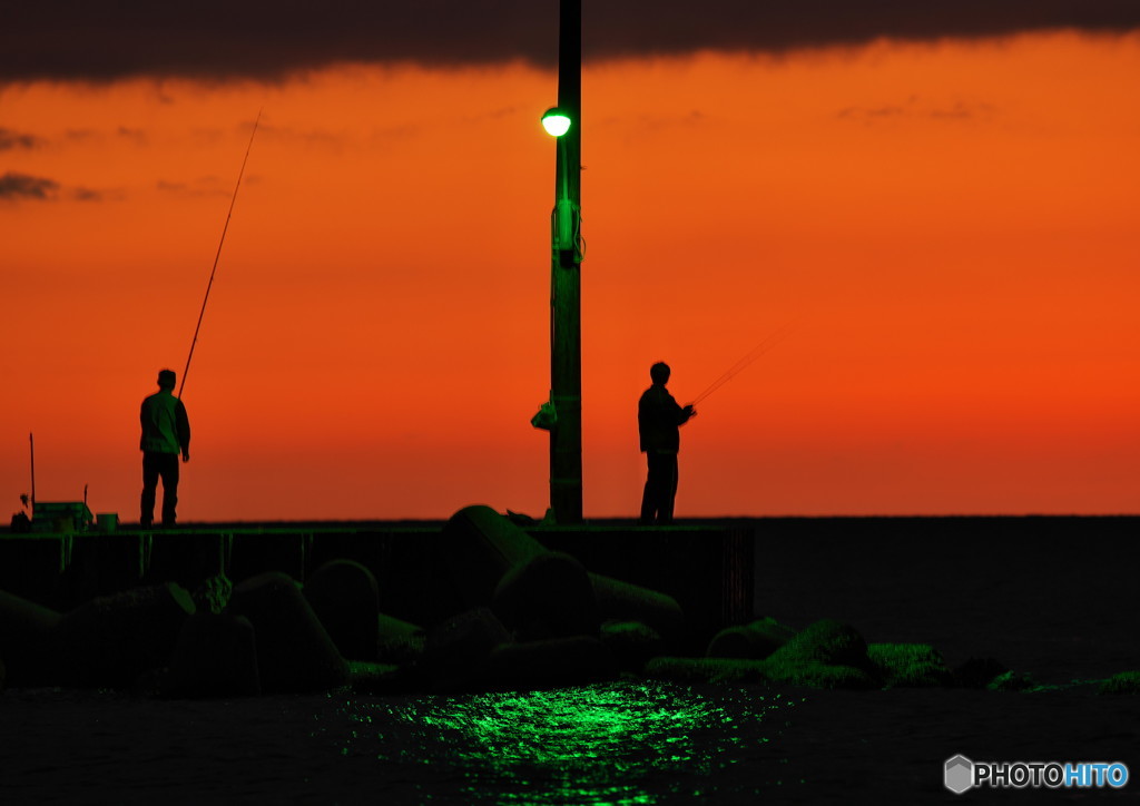 Sunset Fishing