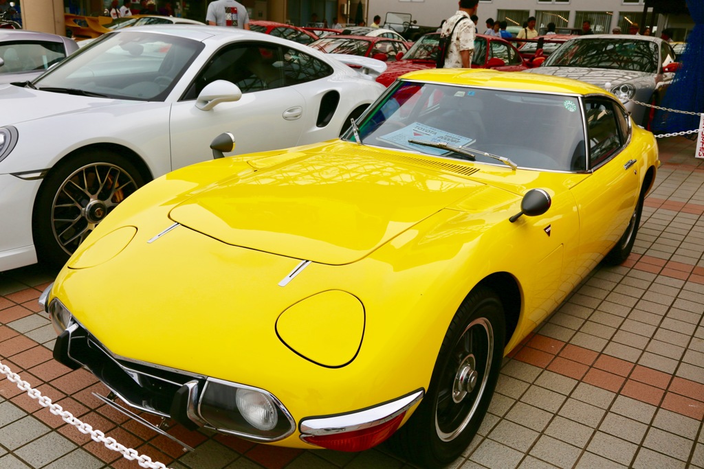 潮来の道の駅 トヨタ2000GT