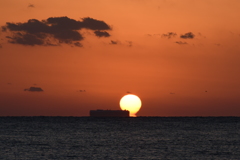 ２０１８・１・２　夕日１