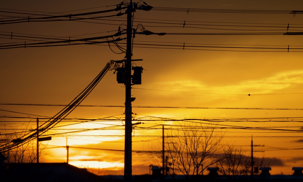 日常の景色（夕暮れ）