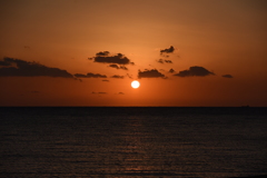 ２０１７・１・２　夕日２