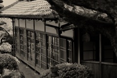 昭和時代・・格子戸