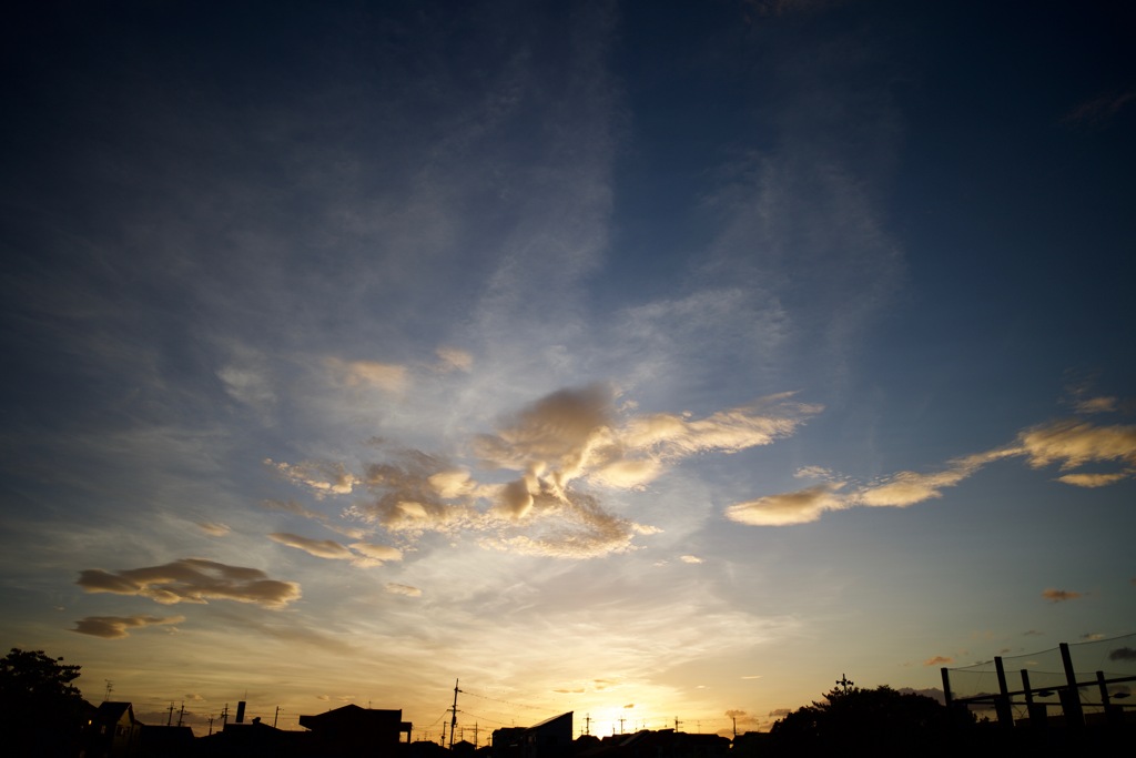 ２０１９・お盆の夕暮れ