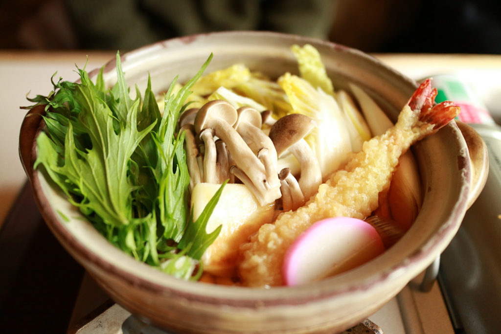 鍋焼きうどん