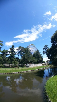 真夏の華蔵寺公園