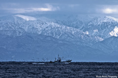 冬の富山湾