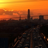 夕方の浜松方面