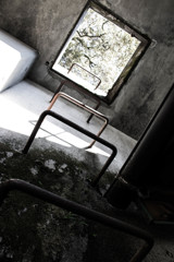 屋根上へ