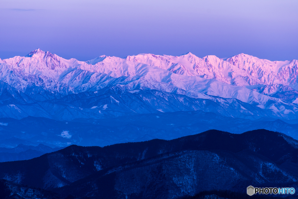 目覚める後立山