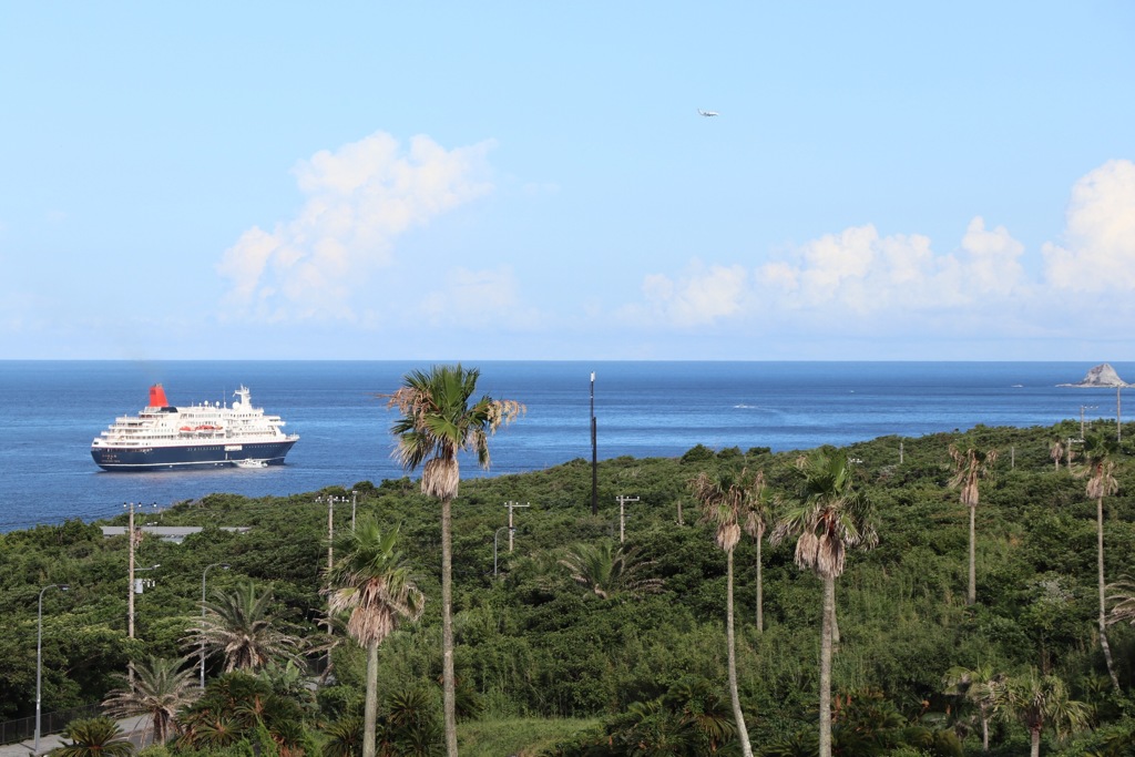 ホテルからの眺め大海原