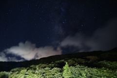 八丈島 星空 天の川