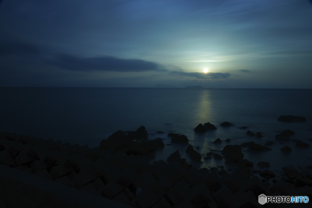 佐多岬から鹿児島　晴れた時3