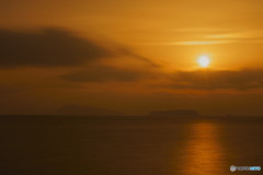 佐多岬から鹿児島　晴れた時2