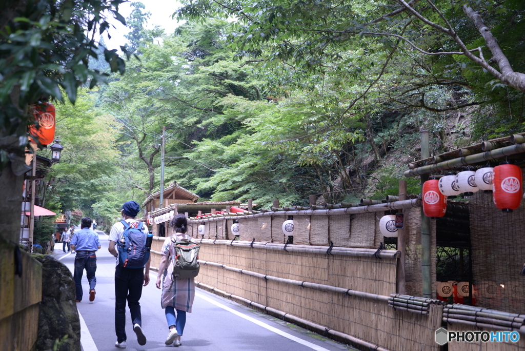 1-10：貴船 川床
