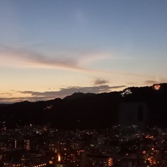 ２９階から見た六甲山