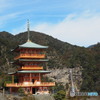 三重塔と那智の滝