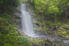 尾の島の滝  1