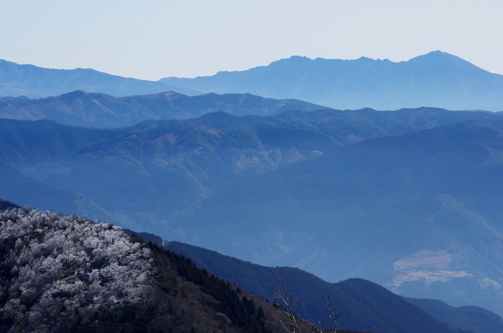 仰烏帽子山登山　眺望(3)