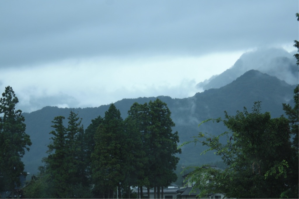 安曇野雨上がり