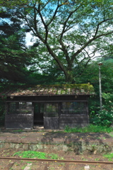 待合室の名残