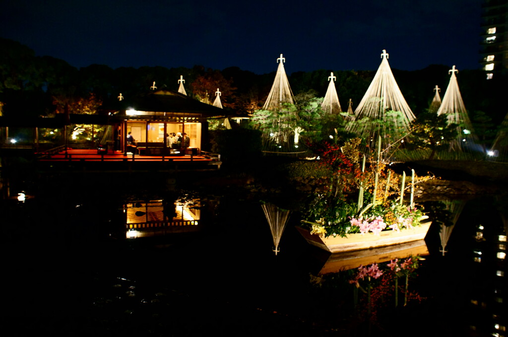 白鳥庭園　夜VER