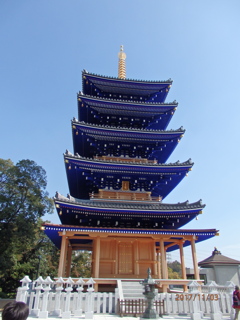 中山寺　五重塔　