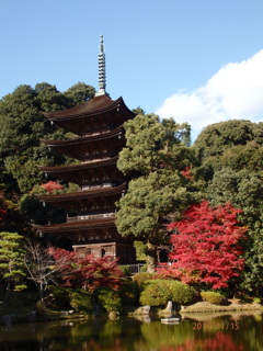 瑠璃光寺五重塔（国宝）