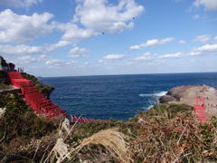 元の隅稲成神社の鳥居
