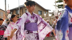 おわら風の盆　未来の美女