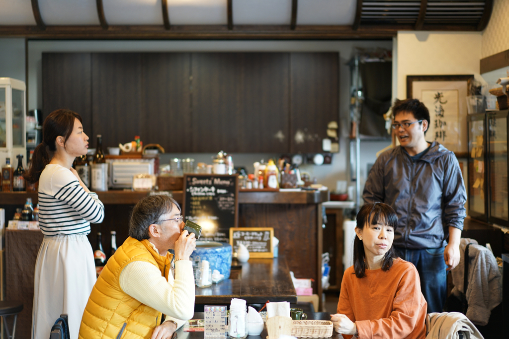 A Coffee Shop Get-together