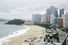 A hazy Busan afternoon