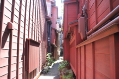 主計茶屋街裏路地