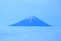 富士山と雲海