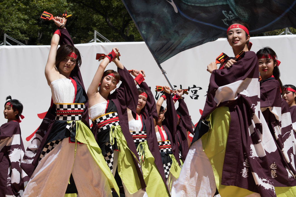 原宿表参道元氣祭 スーパーよさこい8