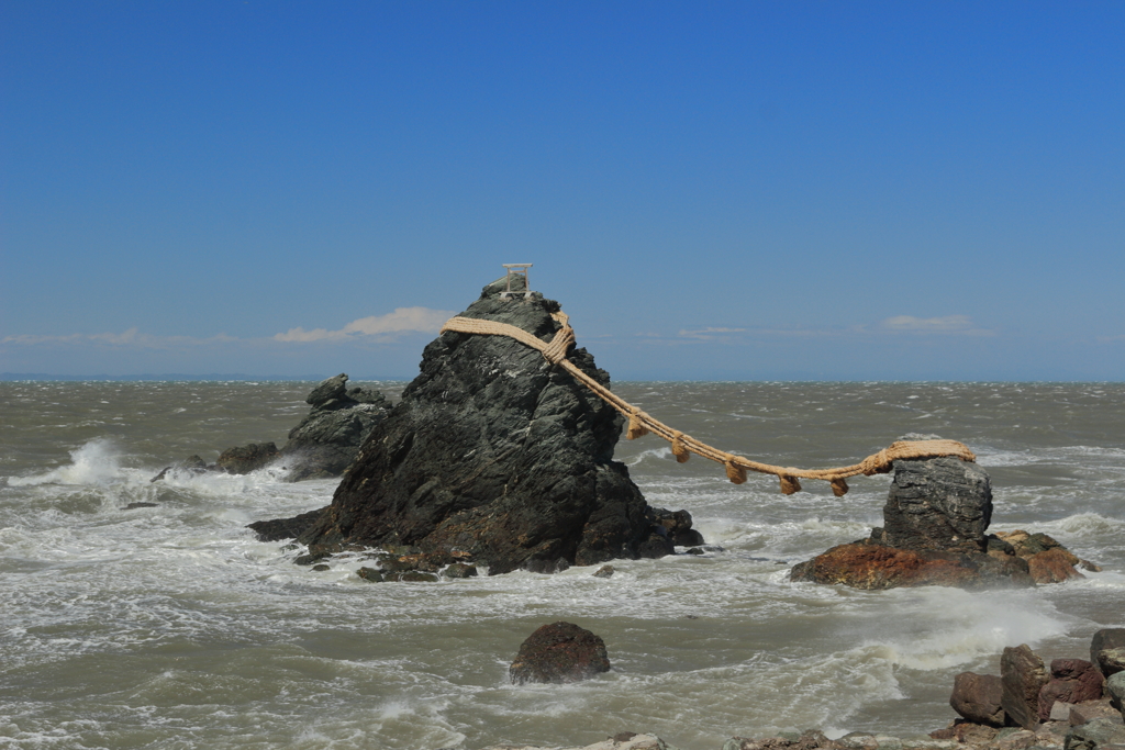 二見興玉神社の夫婦岩