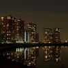多摩川の夜景