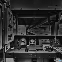 地下鉄運転席