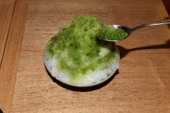 宇治抹茶かき氷